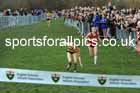 Intermediate Girls 2024 English Schools Cross Country Champs., Pontefract, March 16th.  Photo: David T. Hewitson/Sports for All Pics